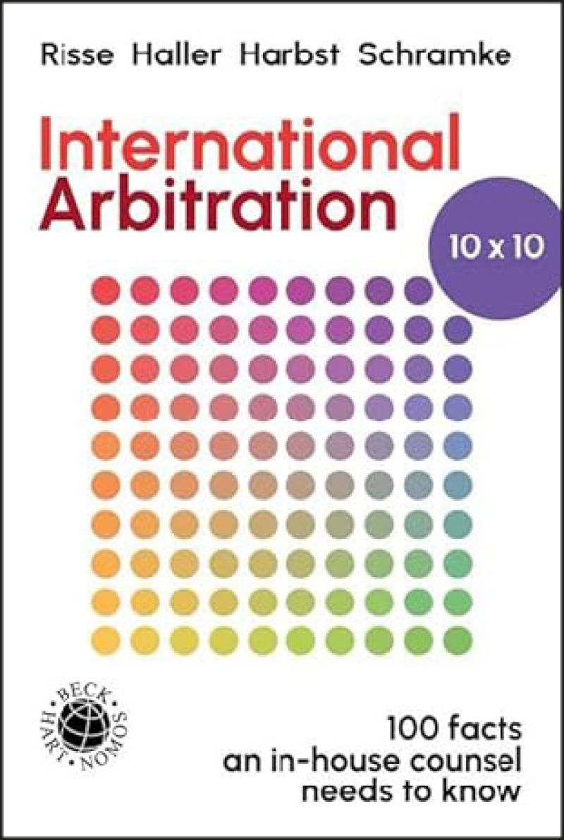 international arbitration joerg risse